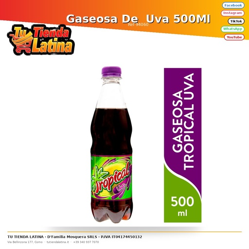 [94060] Gaseosa De  Uva 500Ml