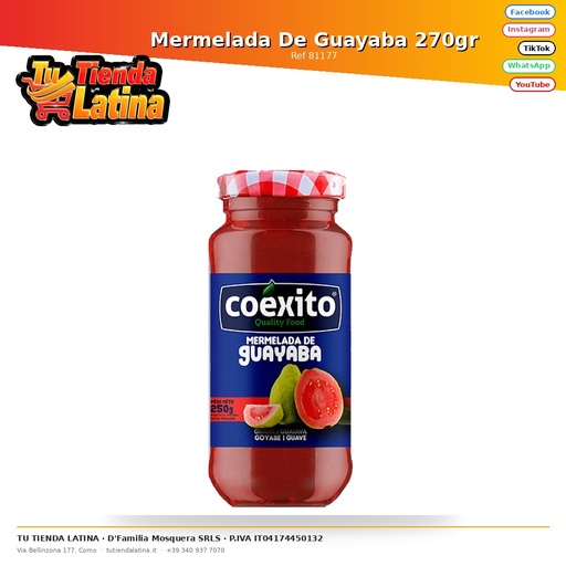 [81177] Mermelada De Guayaba 270gr