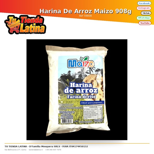 [59808] Harina De Arroz Maizo 908g