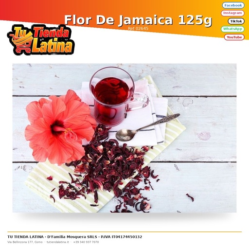 [02645] Fiore della Giamaica 125g