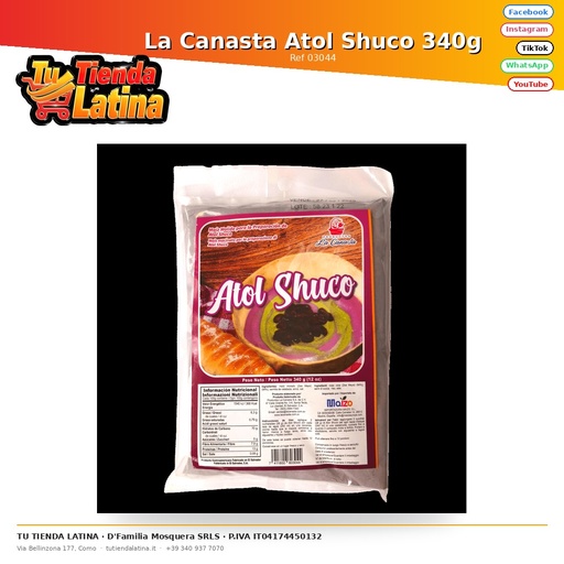 [03044] La Canasta Atol Shuco 340g