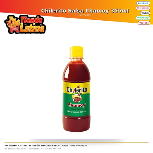 [22025] Chilerito Salsa Chamoy 355ml
