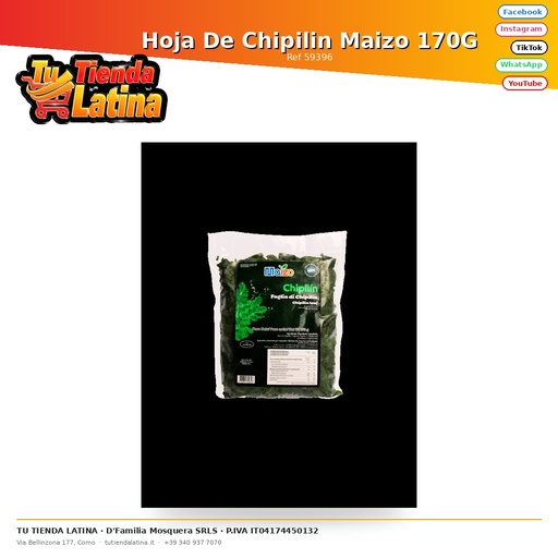 [59396] Hoja De Chipilin Maizo 170G
