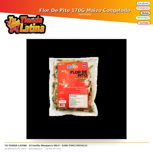 [59389] Flor De Pito 170G Frozen Corn