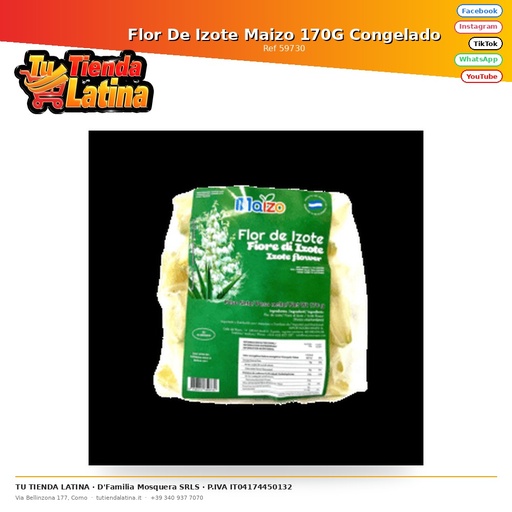 [59730] Flor De Izote Maizo 170G Congelado