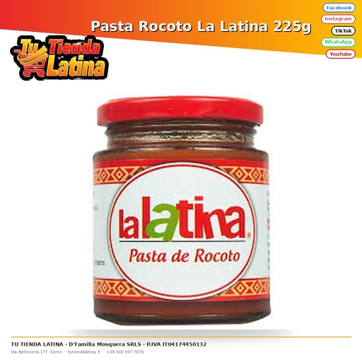 Rocoto Pasta La Latina 225g
