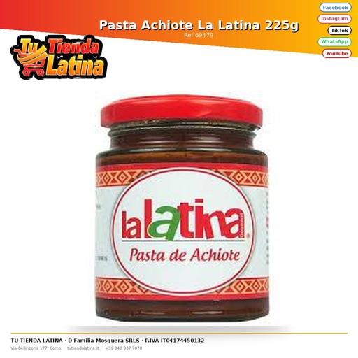 [69479] Pasta Achiote La Latina 225g