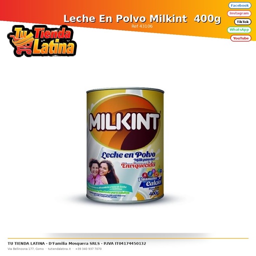 [43106] Latte in polvere Milkint 400g