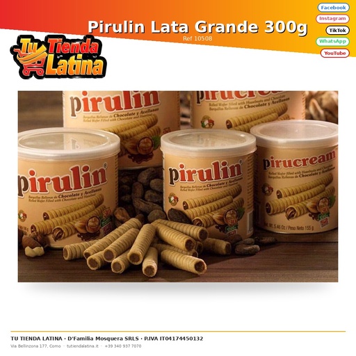 [10508] Pirulin Lata Grande 300g
