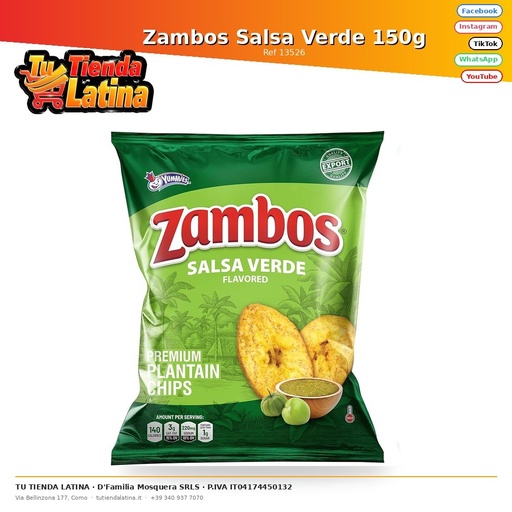 [13526] Zambos Green Sauce 150g