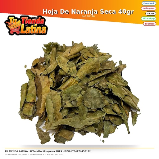 [48346] Hoja De Naranja Seca 40gr