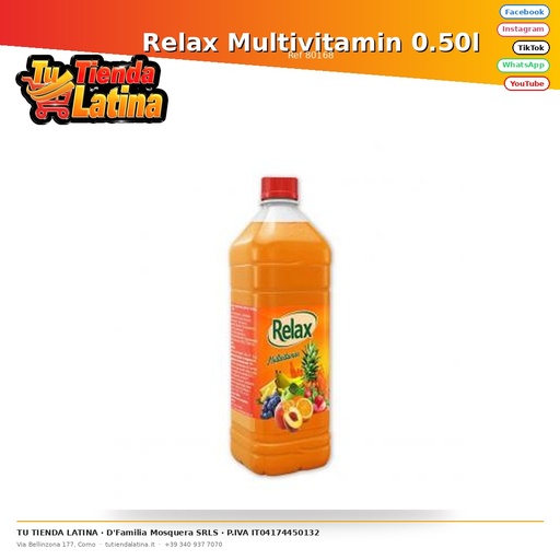 [80168] Relax Multivitaminico 0,50l