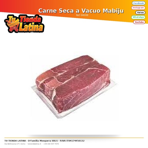 [04008] Carne Seca a Vacuo Mabiju 