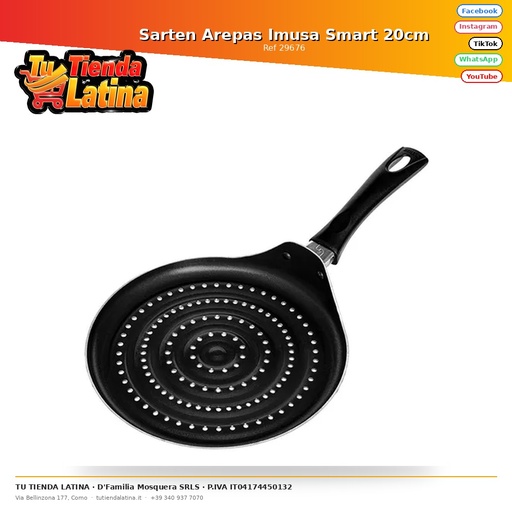 Sarten Arepas Imusa Smart 20cm