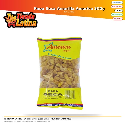 [23502] Papa Seca Amarilla America 300g