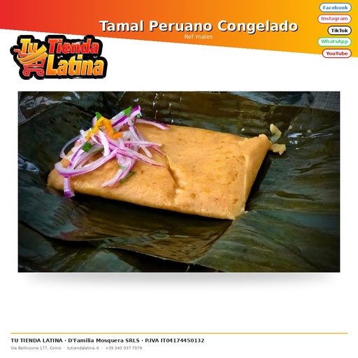 [males] Frozen Peruvian Tamale