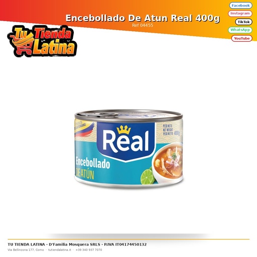 [04455] Cipolla Tonno Reale 400g