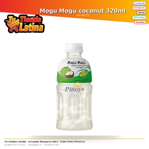 [06273] Mogu Mogu coconut 320ml