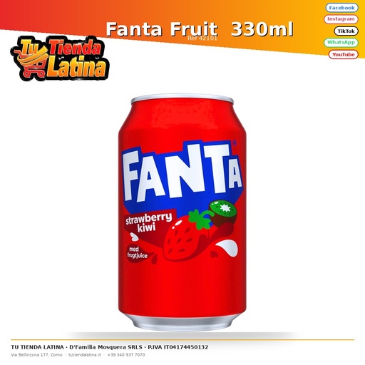 [42101] Fanta Frutta 330ml