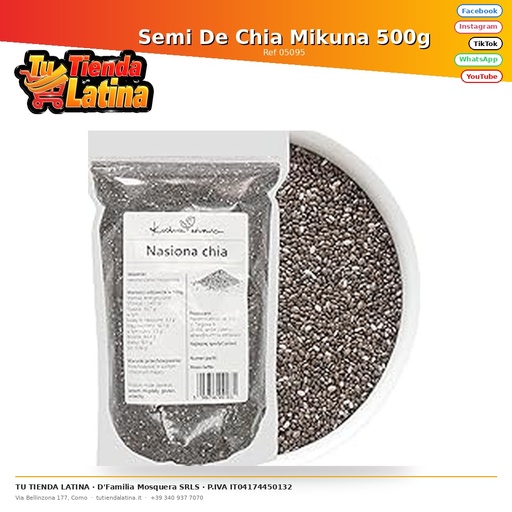 [05095] Semi De Chia Mikuna 500g