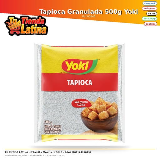 [00648] Tapioca granulare 500g Yoki