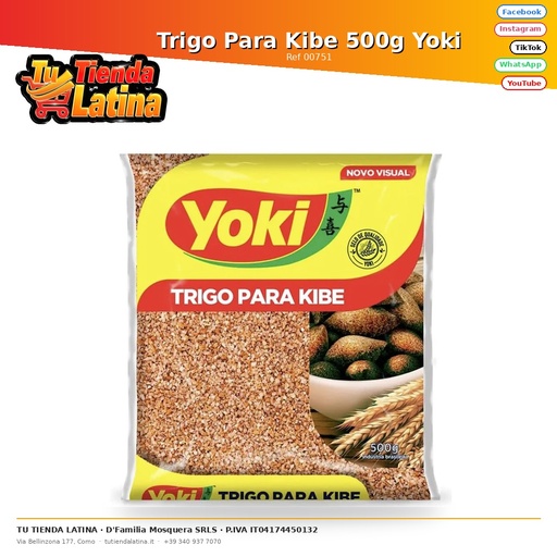 [00751] Wheat For Kibe 500g Yoki