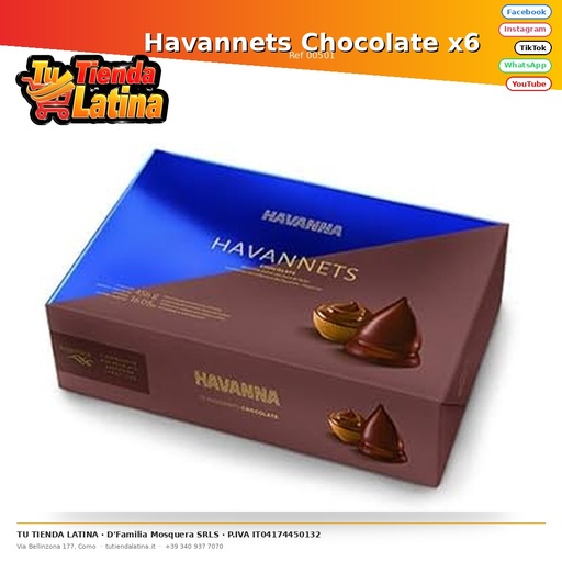 [00501] Havannets Chocolate x6