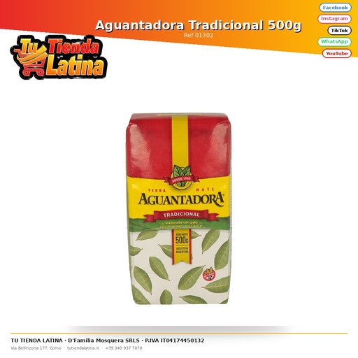 [01302] Aguantadora Tradicional 500g
