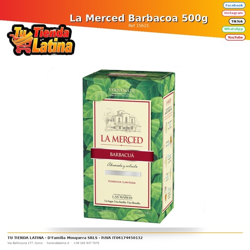 [15621] La Merced Barbacoa 500g