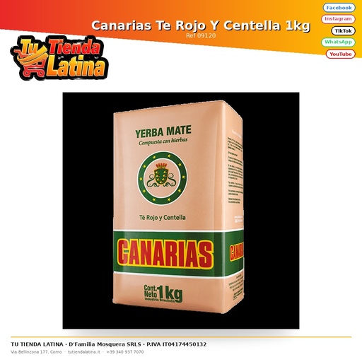 [09120] Canarias Red Tea and Centella 1kg