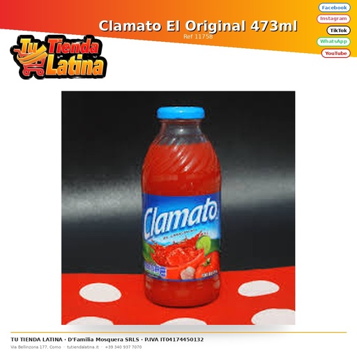 [11758] Clamato El Original 473ml