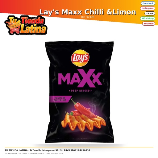 [32378] Lay's Maxx Chilli &Limon