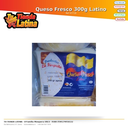 [07718] Queso Fresco 300g Latino