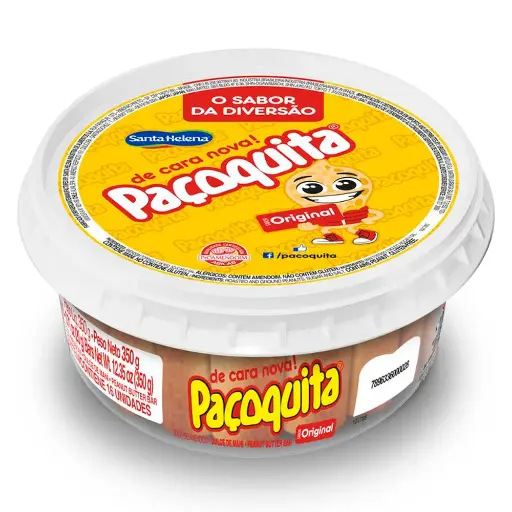 [CHD00128] Dulce de Mani Paçoquita Display 16ud 288gr Santa Helena