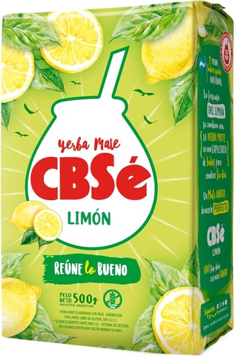 [YIT00009] YERBA MATE LIMON 500gr CBSe