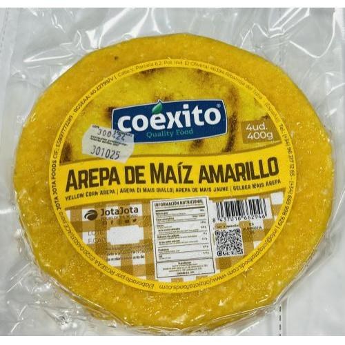 [CON00138] Arepa Maiz Amarillo Congelada 5ud 450gr Coexito