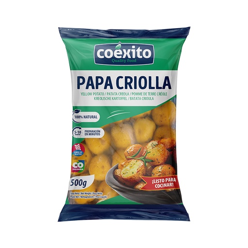 [CON00129] PATATE CREOLE CONGELATE 500gr COEXITO
