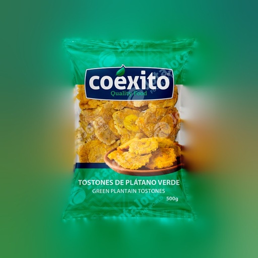 [CON00120] Tostones di Banana Verdi Congelati 500gr Coexito