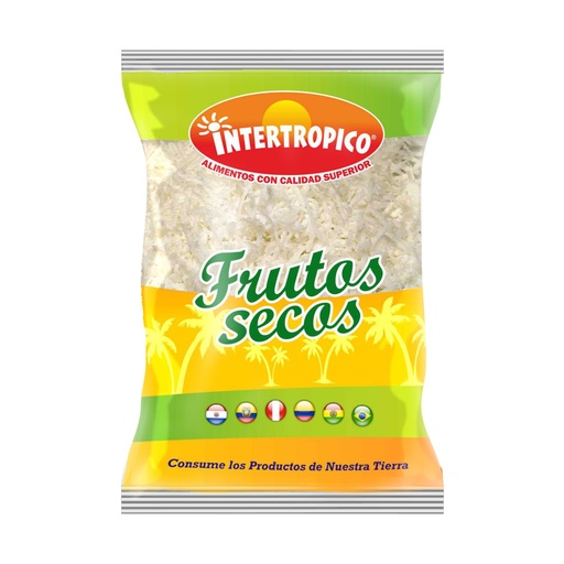 [ECU000428] BORSA DI COCCO GRATTUGIATO INTERTROPIC 125g C12U