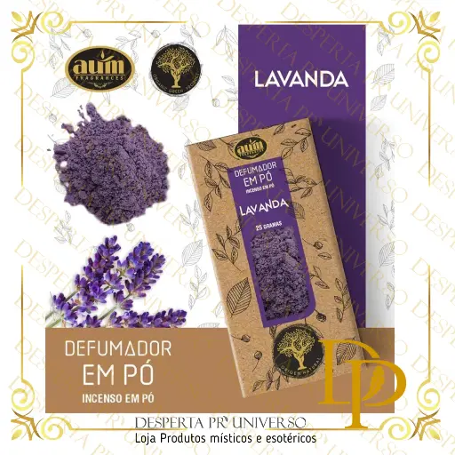 Aum Defumador EM PO Lavanda 25g (copia)