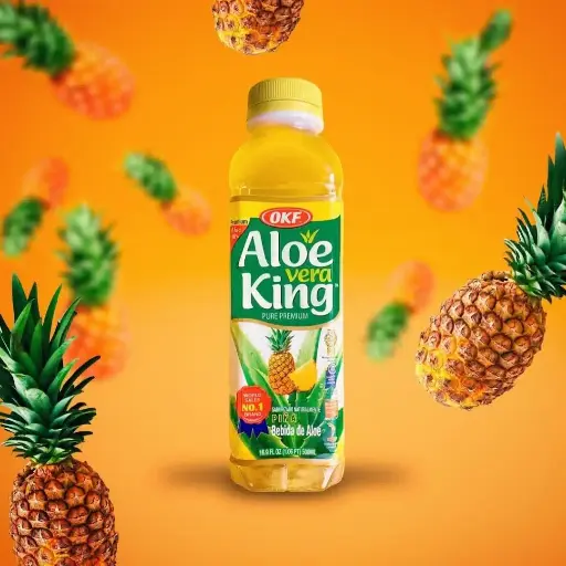 Refresco Aloe Vera  Piña 500ml  Original  