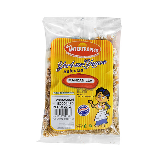 Manzanilla Dulce Intertropico 20g