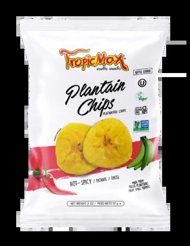 Chips di Platano Piccanti 57g Tropicmax
