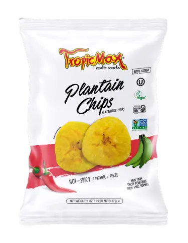 Platanitos Chips Picante  57g Tropicmax   