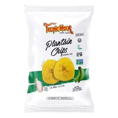 Platanitos Chips Salados  57g Tropicmax   