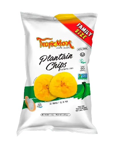 Platanitos Chips Salidos 255g Tropicmax