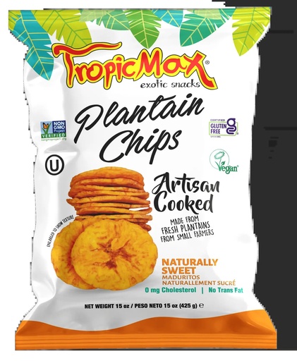 Platanitos Chips Maduritos 255g Tropicmax