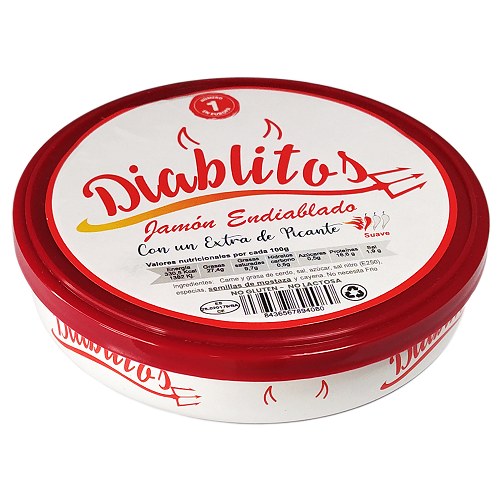 Diablitos Crema di Prosciutto Piccante Spalmabile 120g