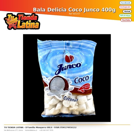 Bala Delicia Coco Junco 400g (copia)