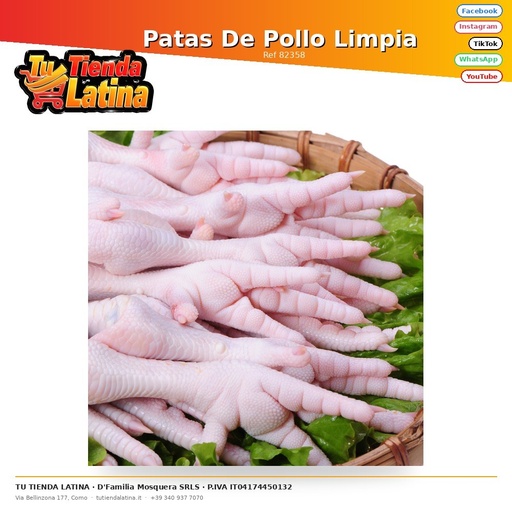 [82358] Patas De Pollo Limpia
